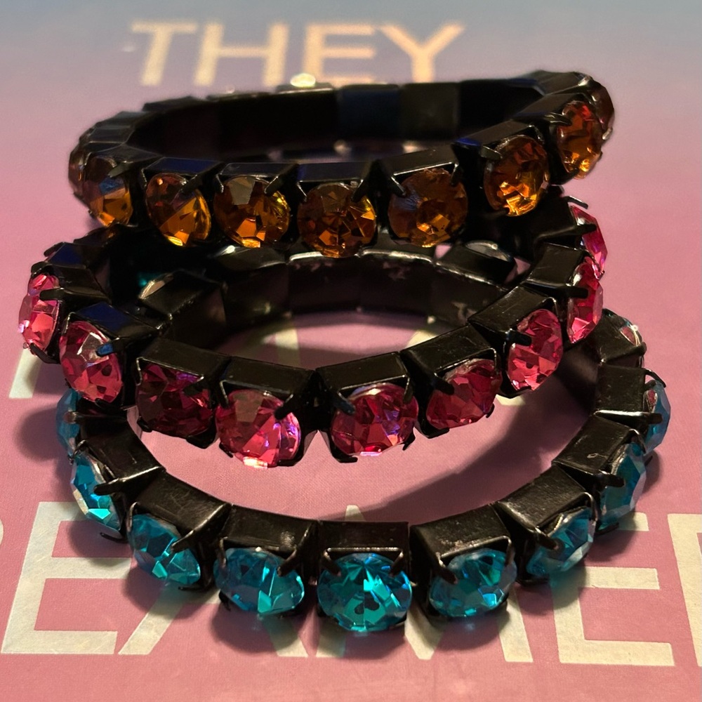 Rhinestone Stretch Bracelets